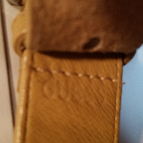 VTG 1990s  metal with leather belt - Picture 3 of 3